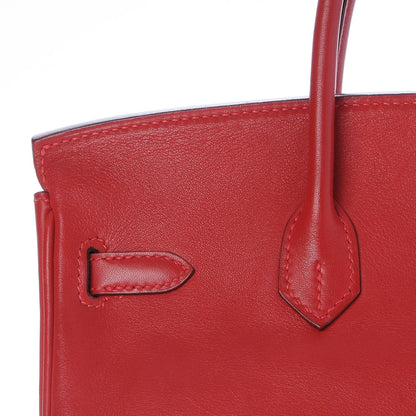 Hermes Swift Birkin 25 Rouge Vif 26 of 29