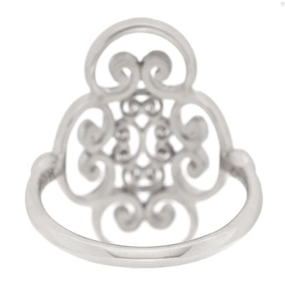 Tiffany Sterling Silver Paloma Picasso Venezia Goldoni Quadruplo Ring 54 7 3 of 5