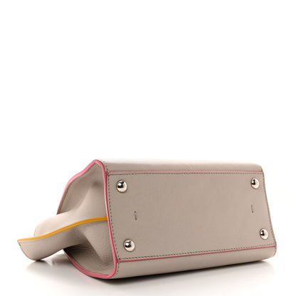 Fendi Vitello Dolce Mini 3Jours Tote Grigio Polvere 4 of 14