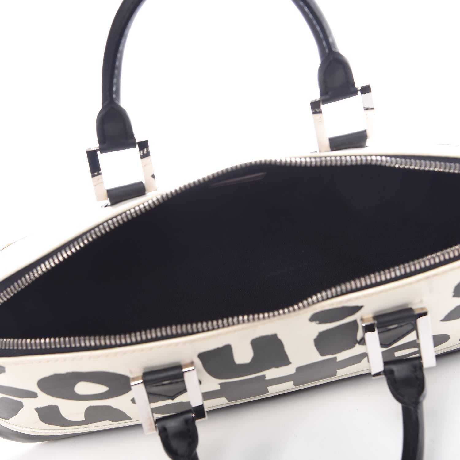 Louis Vuitton Graffiti Alma Horizontal Black 5 of 14