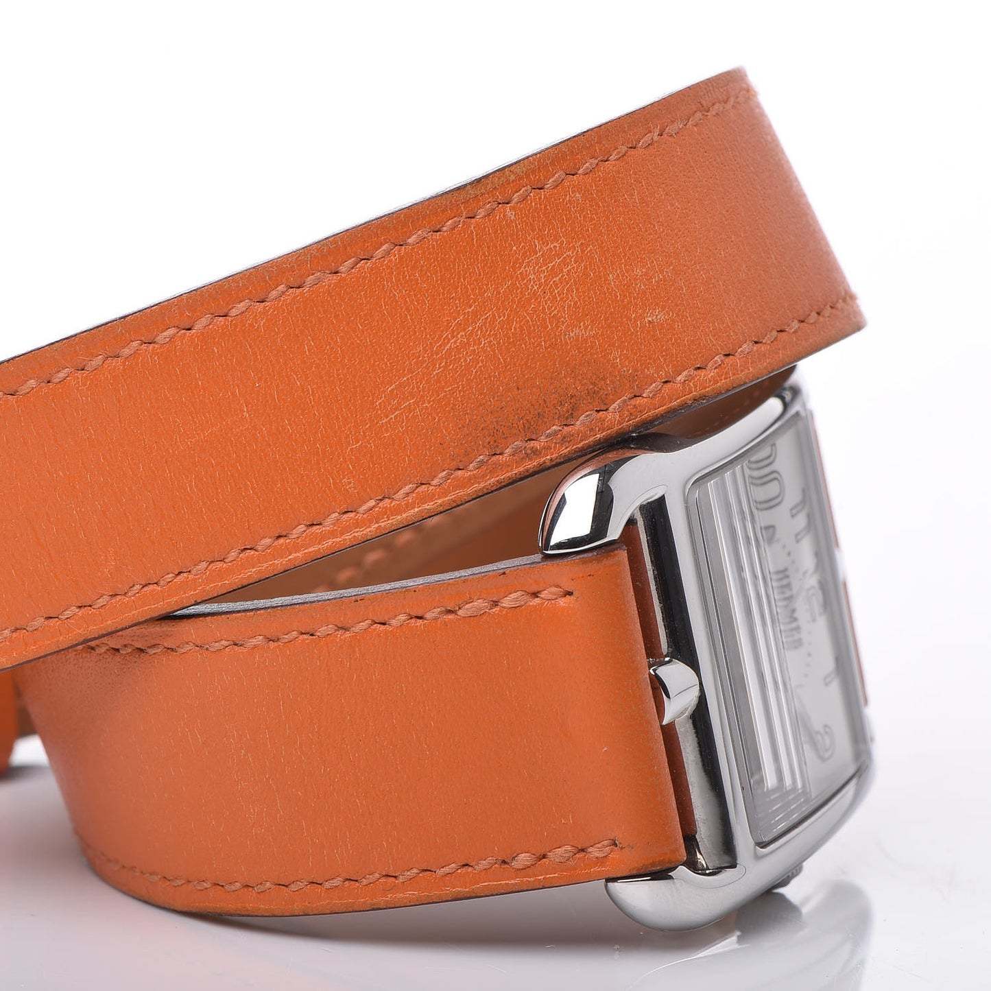 Stainless Steel Swift 29mm Cape Cod Double Tour Quartz Watch Orange