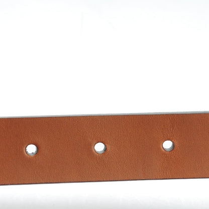 Gucci Calfskin Round Buckle Horsebit Selleria Belt Cuir 110 44 Brown 5 of 7