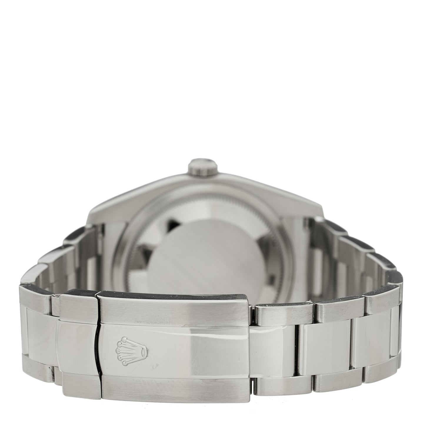 Stainless Steel 18K White Gold 36mm Oyster Perpetual Datejust Watch Black 116234