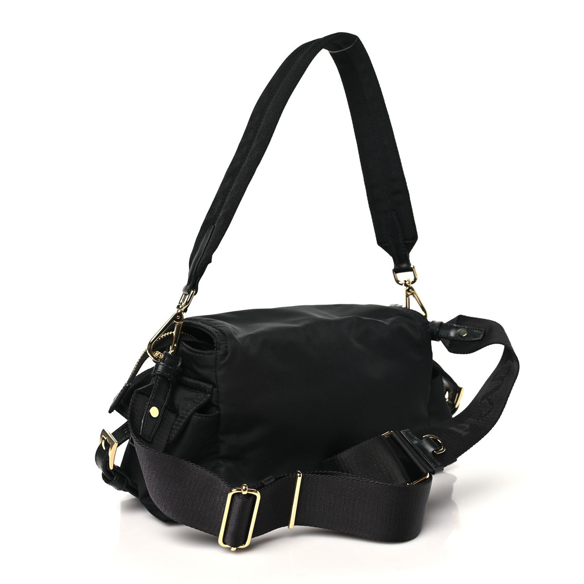 Prada Re-Nylon Medium Explore Shoulder Bag Black 3 of 9