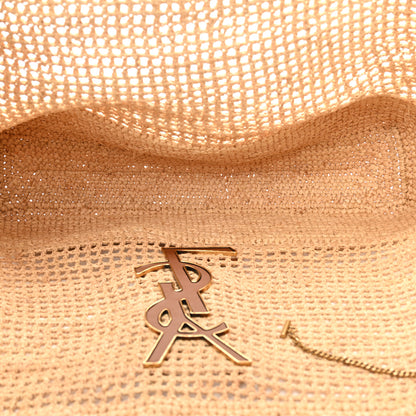 Saint Laurent Raffia Icare Shopping Tote Natural 6 of 12