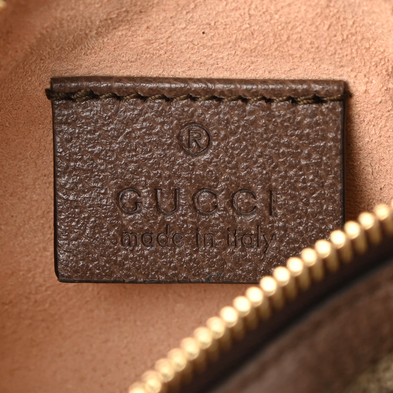 Gucci GG Supreme Monogram Web Ophidia Barrel Coin Purse Beige New Acero 6 of 8