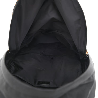 Versace Nylon Barocco Signature Print Backpack Black 5 of 10