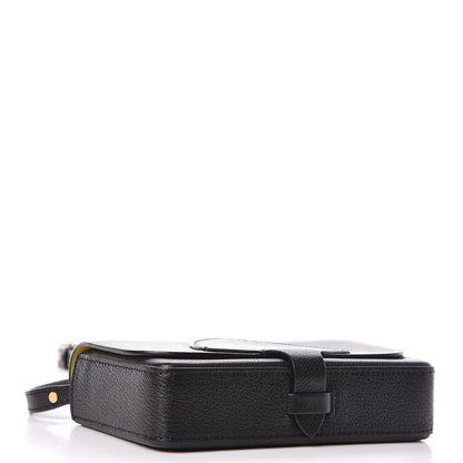 Burberry Goatskin Hampshire Crossbody Black 4 of 10