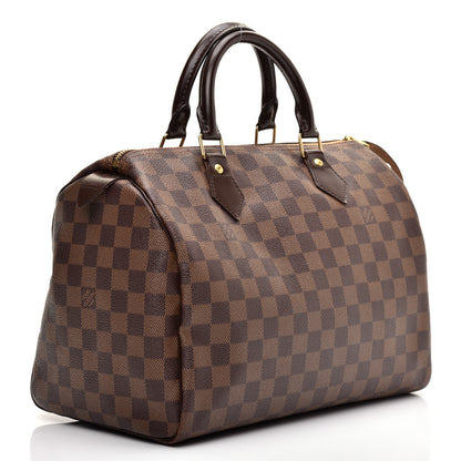 Louis Vuitton Damier Ebene Speedy 30 3 of 8