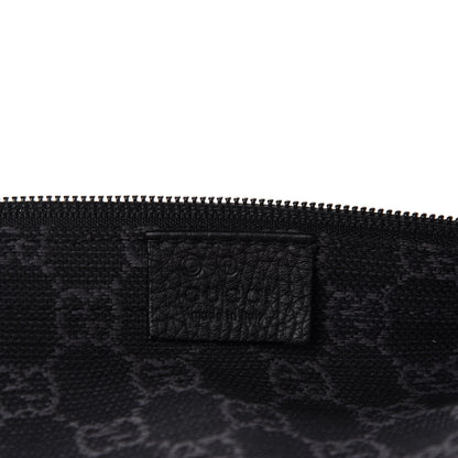 Gucci Denim Monogram Large Collapsible Carry On Duffle Black 8 of 10