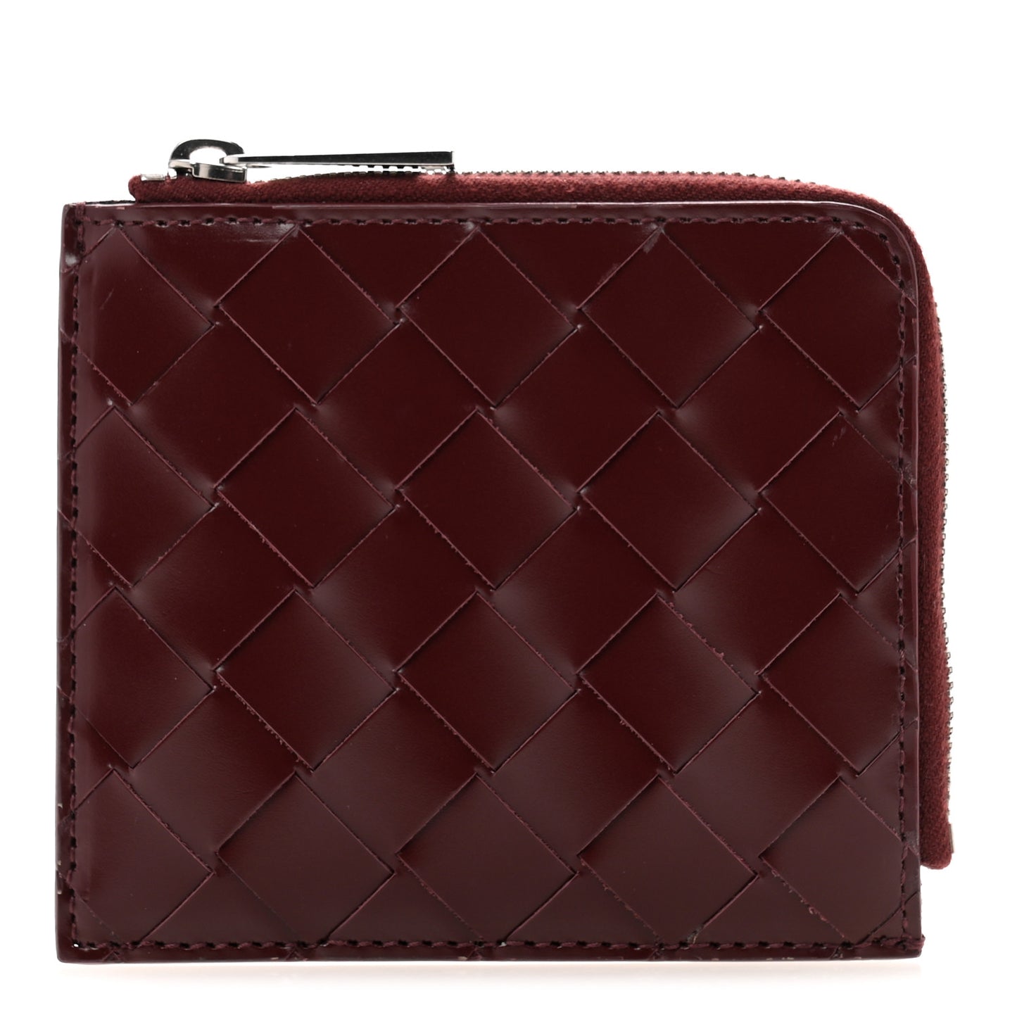 Nappa Intrecciato Coin Purse Wallet Barlo