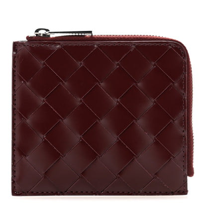 Bottega Veneta Nappa Intrecciato Coin Purse Wallet Barlo 1 of 9