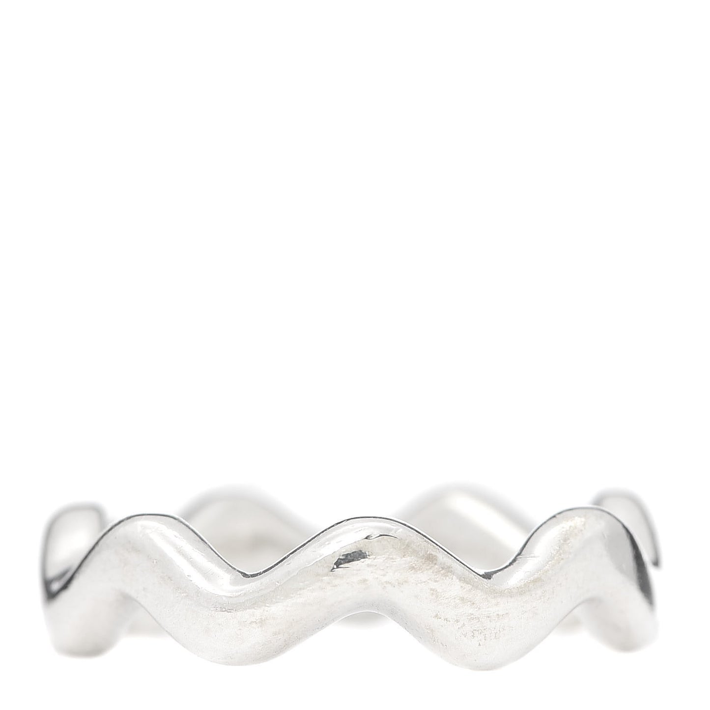 Sterling Silver Zig Zag Ring 53 6.5