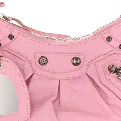 Balenciaga Agneau Arena Le Cagole Shoulder Bag XS Candy Pink 9 of 16