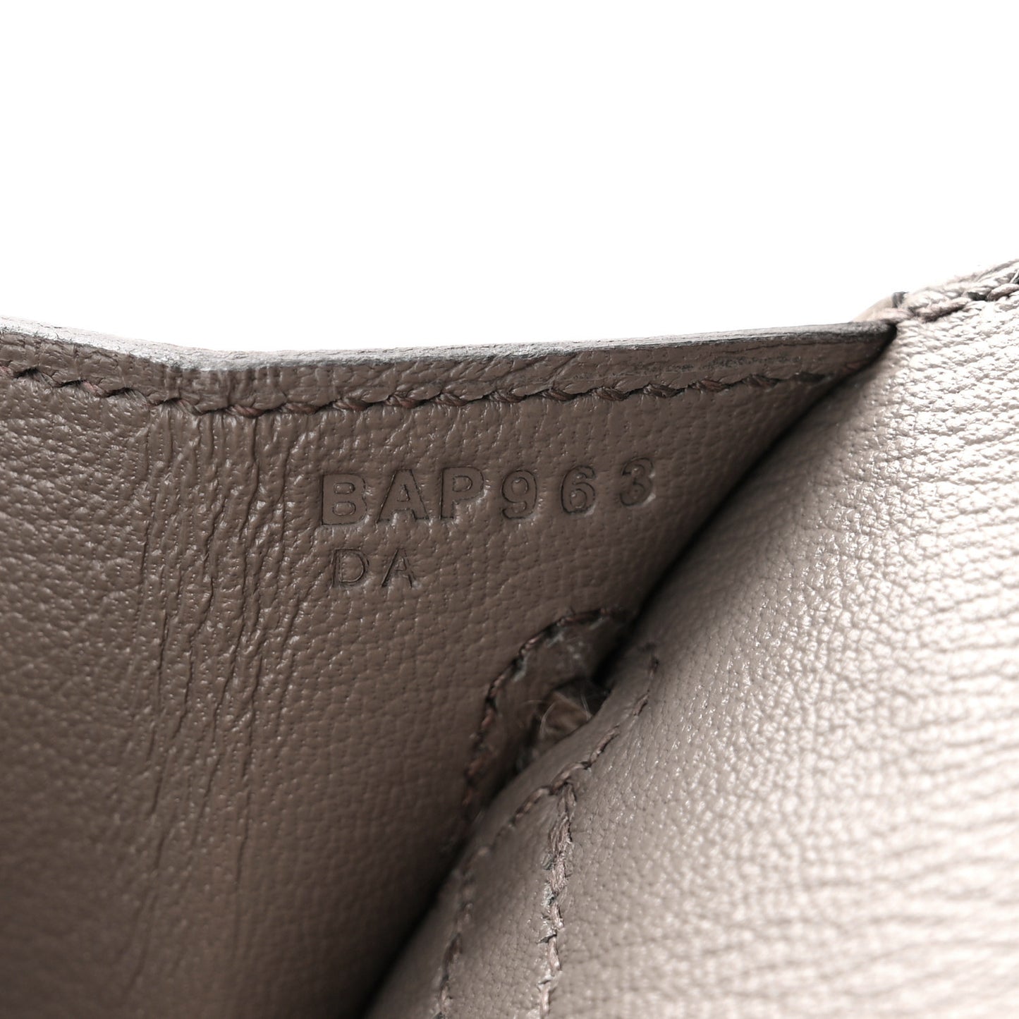 Epsom Birkin Sellier 25 Etain