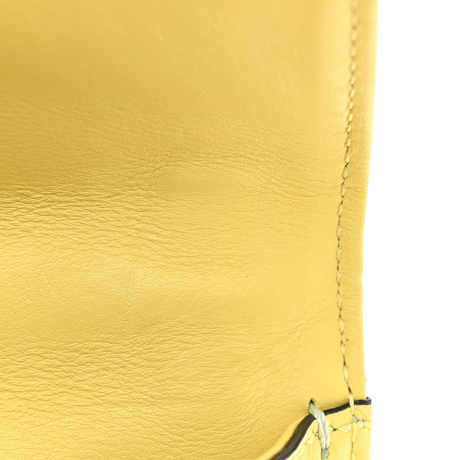 Valentino Garavani Vitello Watercolor Medium Glam Lock Rockstud Flap Rose Green Yellow Sky 10 of 11