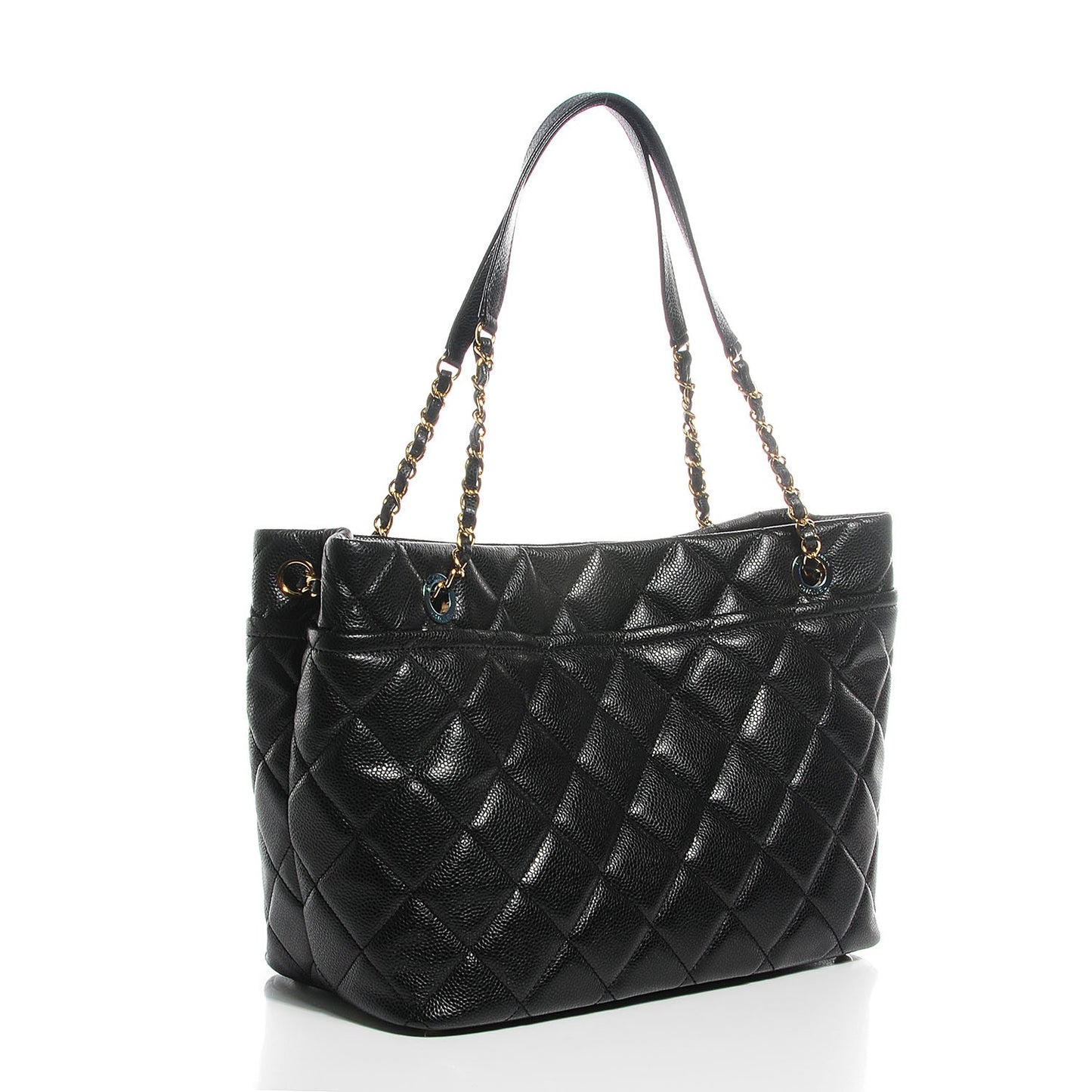 Caviar Timeless CC Soft Tote Black