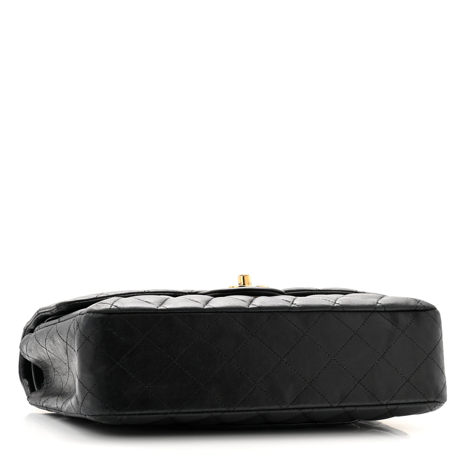 Chanel Lambskin Quilted Medium Double Flap Navy 4 of 12