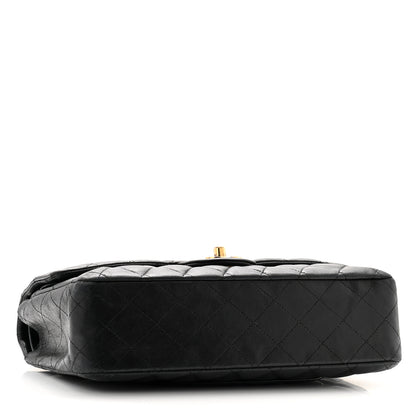 Chanel Lambskin Quilted Medium Double Flap Navy 4 of 12