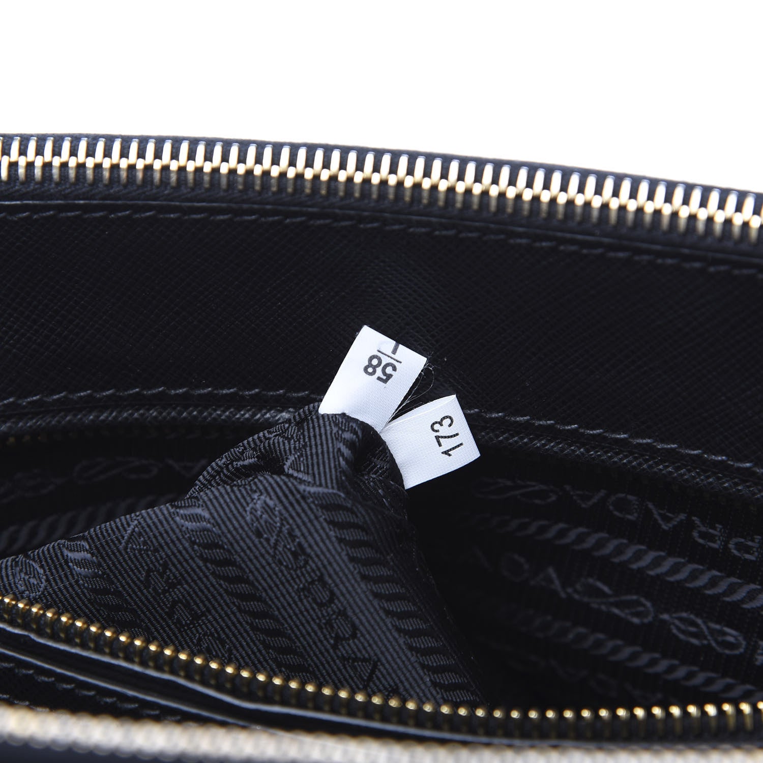 Prada Saffiano Medium Galleria Double Zip Tote Black 5 of 10