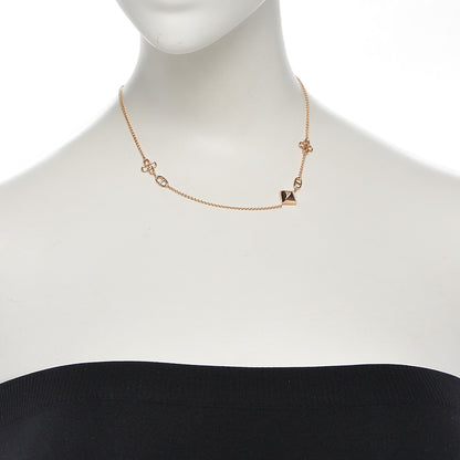 Hermes 18K Rose Gold Ronde Chaine d'Ancre Necklace 2 of 6