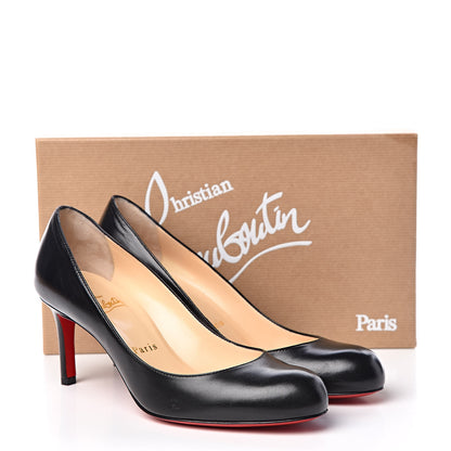 Christian Louboutin Kid Simple 70 Pumps 37.5 Black 8 of 8