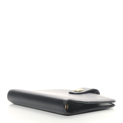 Chanel Grained Calfskin CC Button Pocket Agenda Cover Black 3 of 6