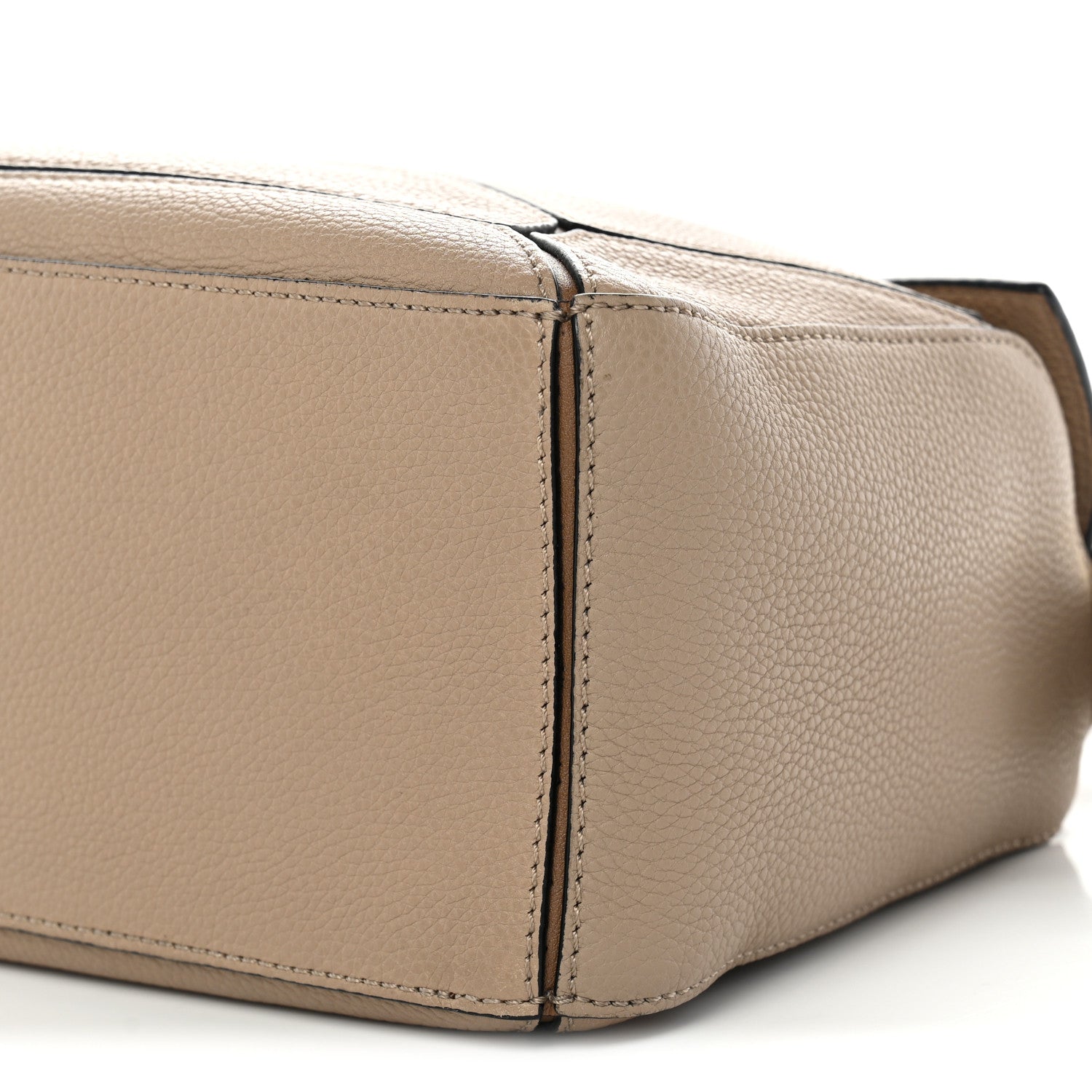 Loewe Grained Calfskin Small Puzzle Bag Sand Mink 10 of 10