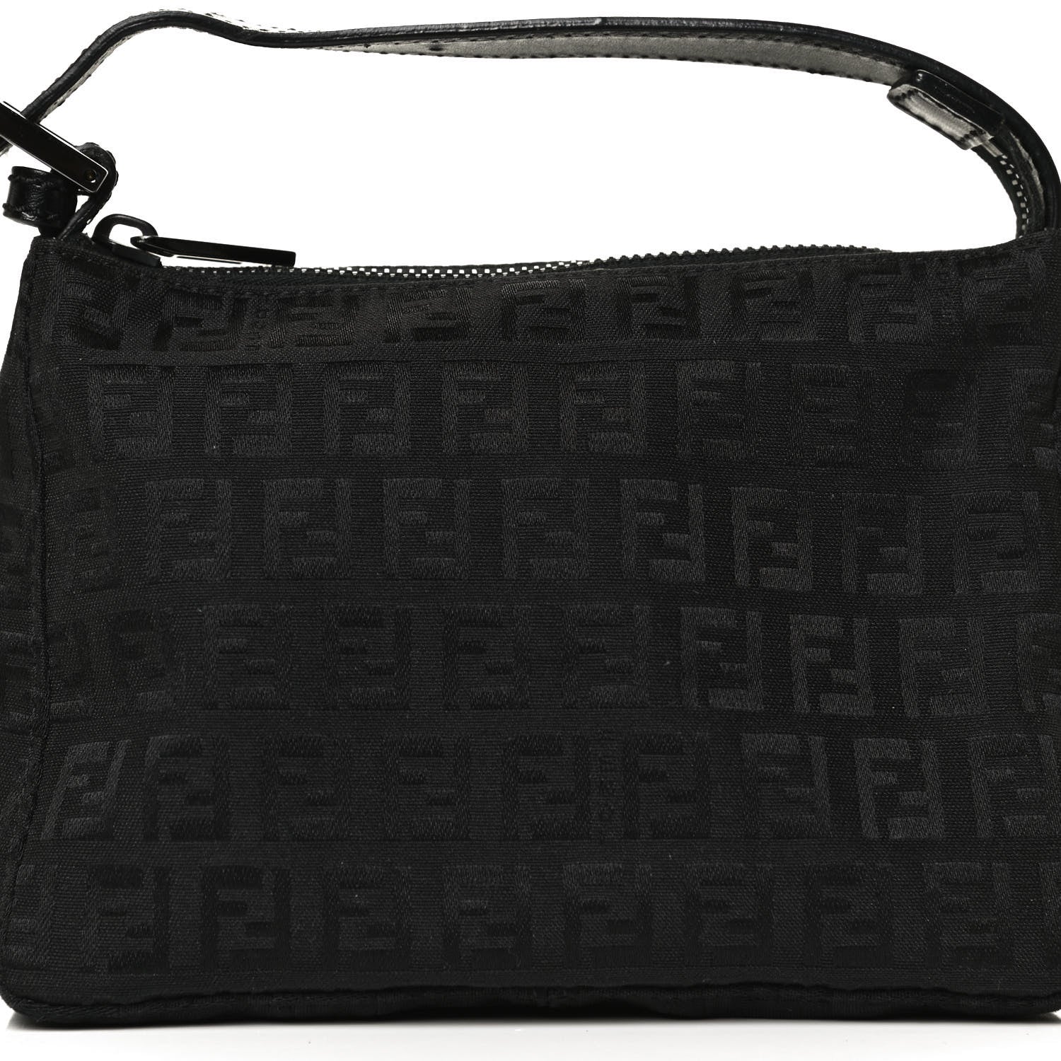 Fendi Zucchino Mini Pochette Black 11 of 15