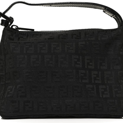 Fendi Zucchino Mini Pochette Black 11 of 15