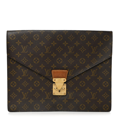 Louis Vuitton Monogram Porte-Documents Senateur Document Holder 1 of 13