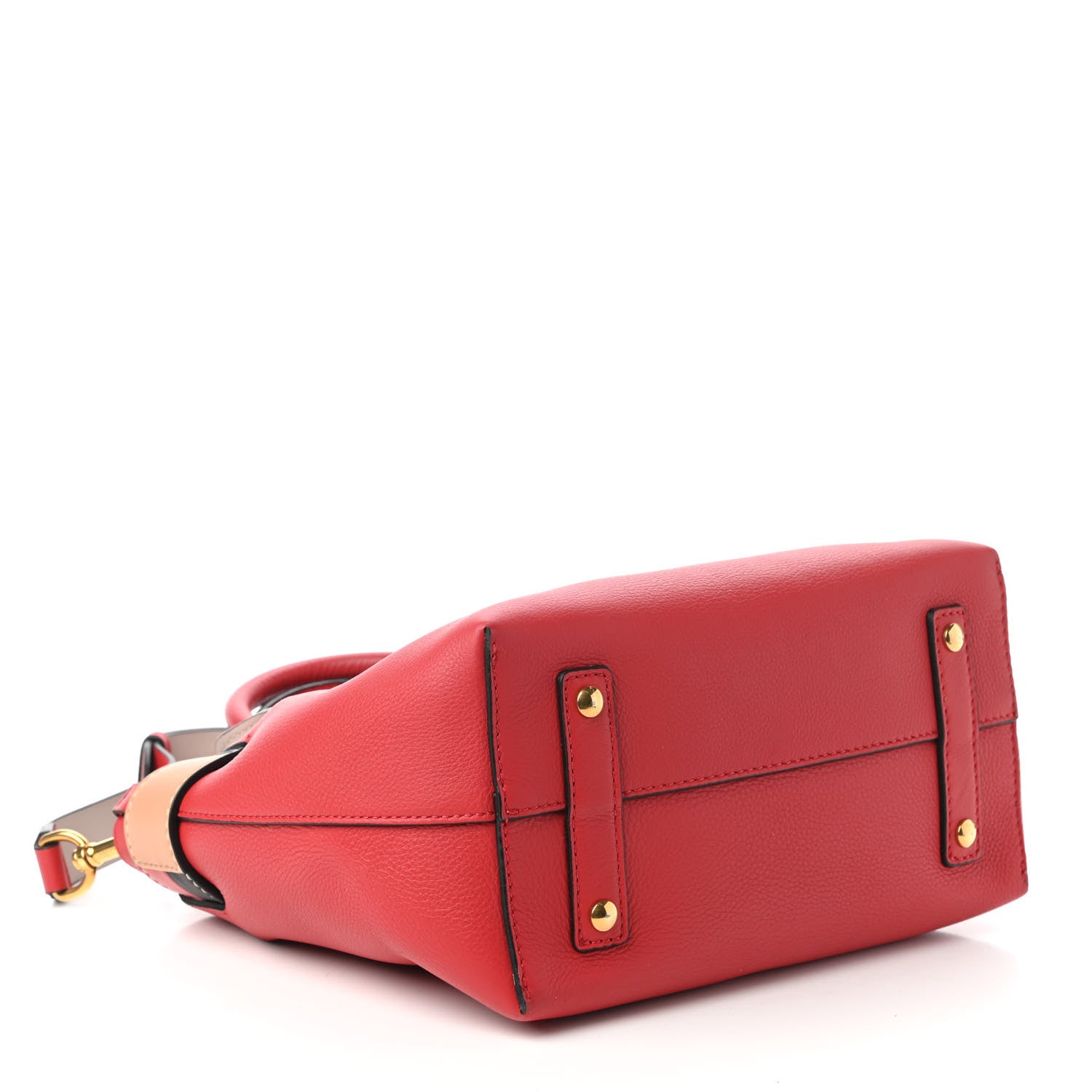Burberry Soft Grain Calfskin Small Belt Bag Bright Military Red 4 of 10