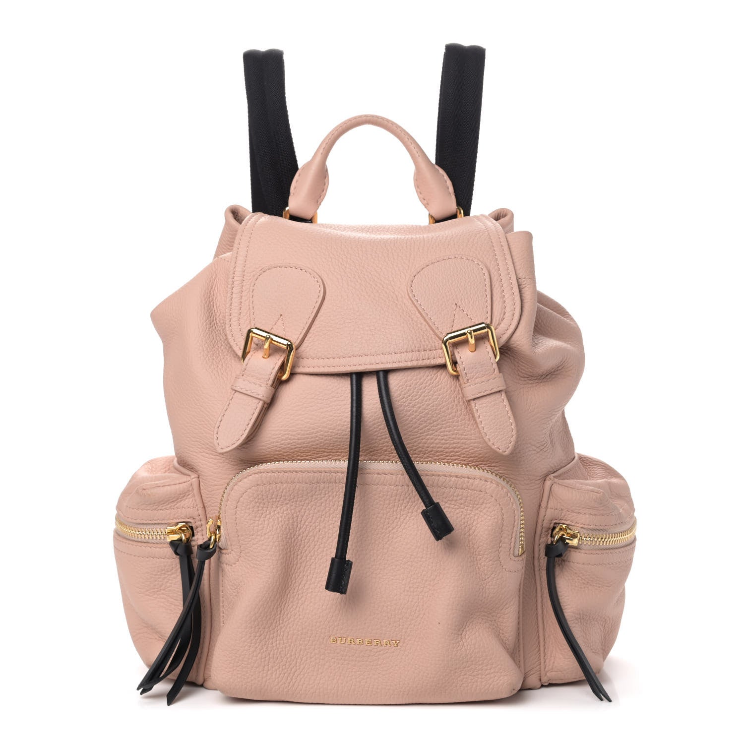 Burberry Deerskin Medium Rucksack Backpack Pale Apricot 1 of 4