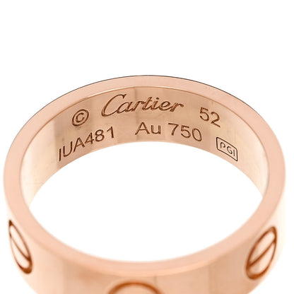 Cartier 18K Pink Gold 5.5mm LOVE Ring 52 6 4 of 4