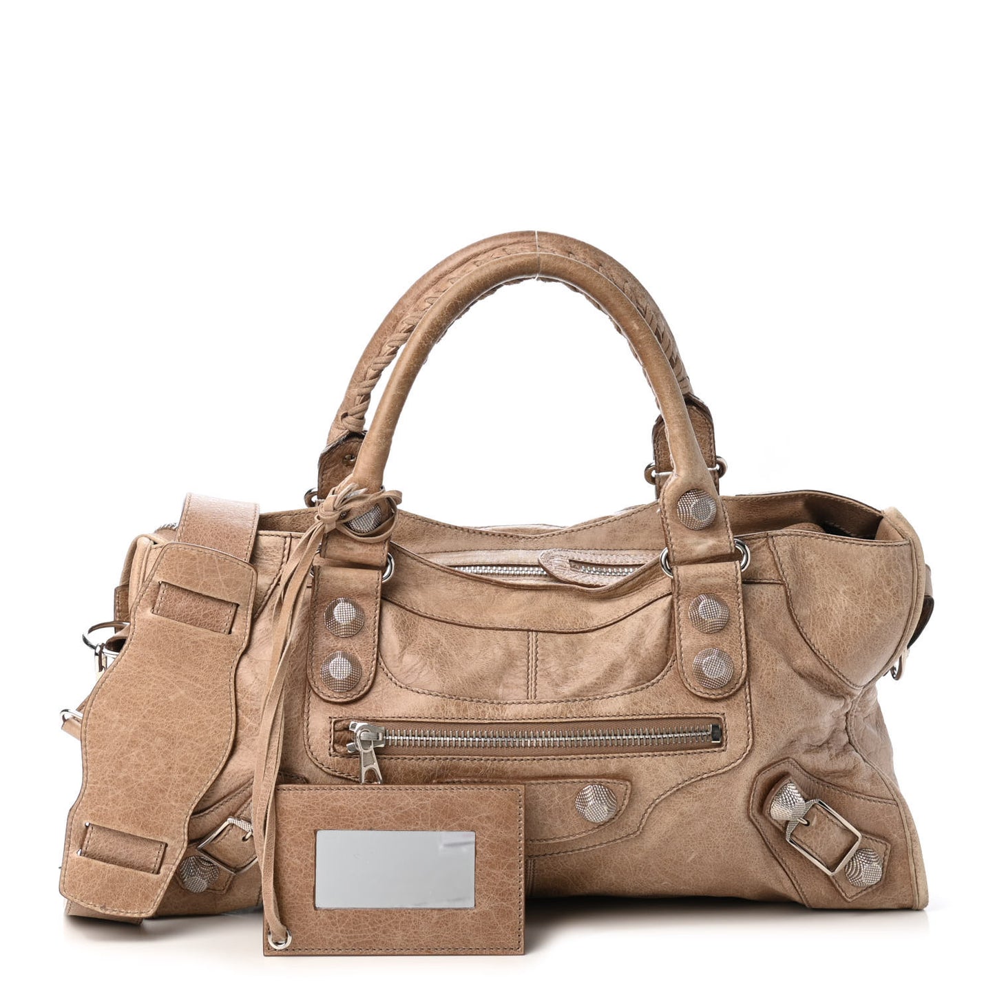Agneau Giant 21 Silver Hardware Part Time Seigle
