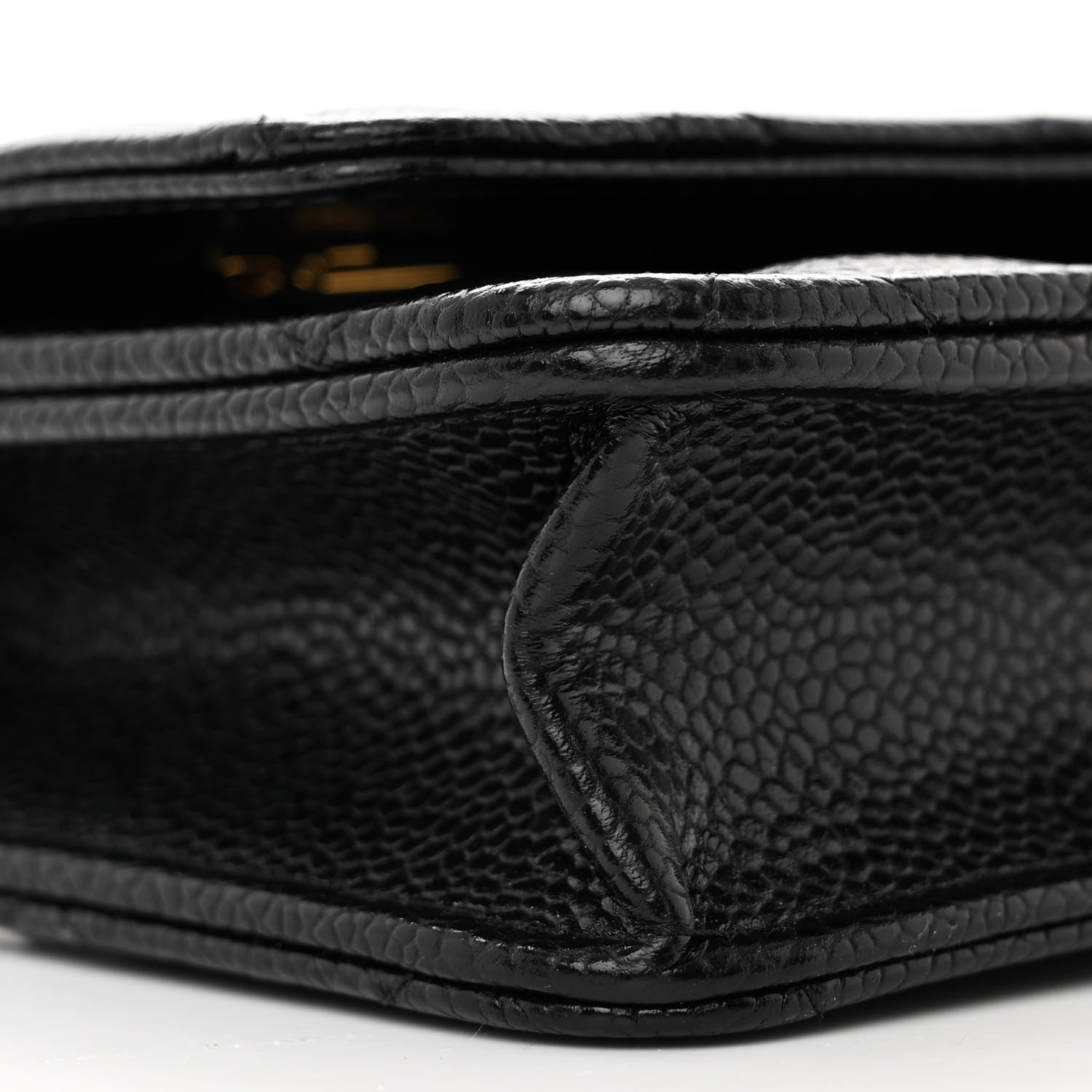 Chanel Caviar Quilted Wallet on Chain WOC Black 10 of 12