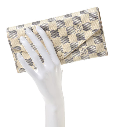 Louis Vuitton Damier Azur Josephine Wallet 2 of 17