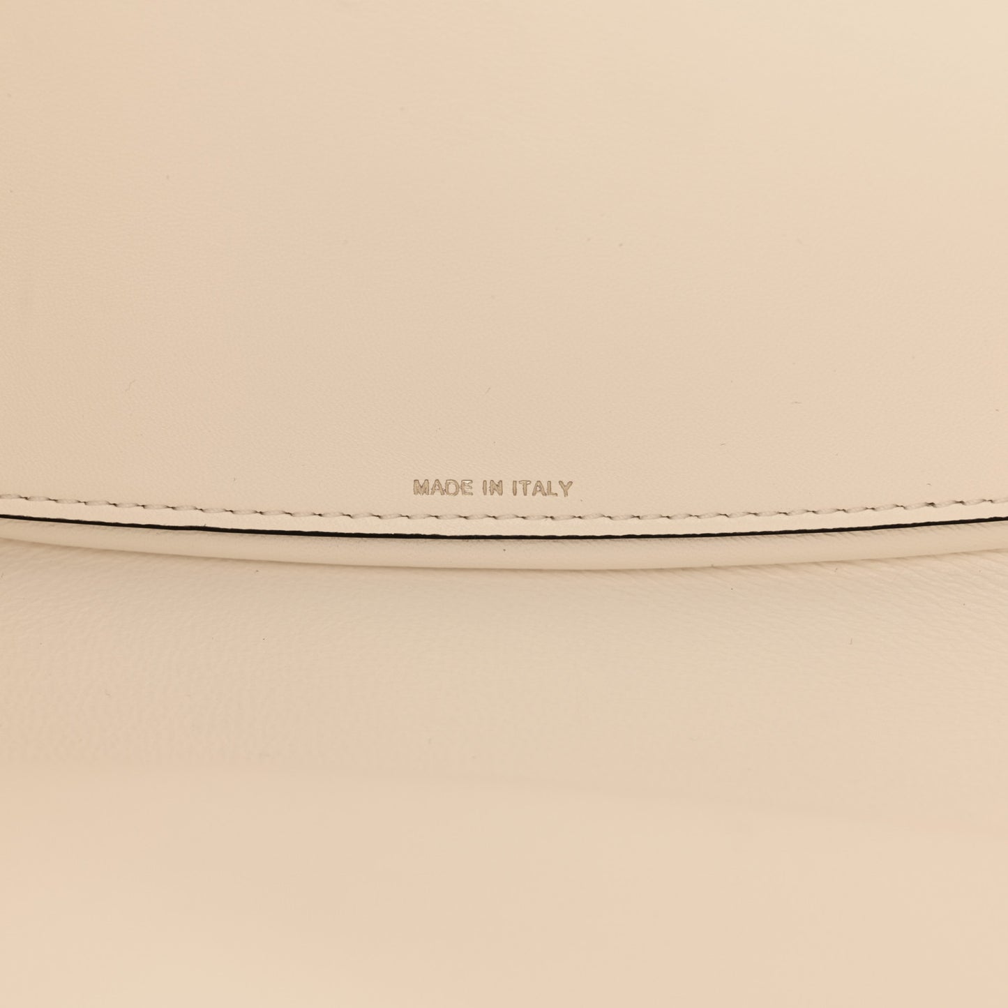 Nappa Maxi Vlogo Gate Hobo Bag Ivory