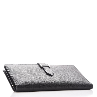 Hermes Epsom Bearn Gusset Wallet Black 3 of 9