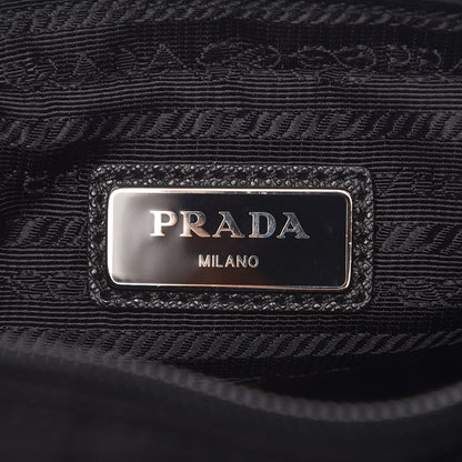 Prada Tessuto Nylon Saffiano Belt Bag Black 8 of 10
