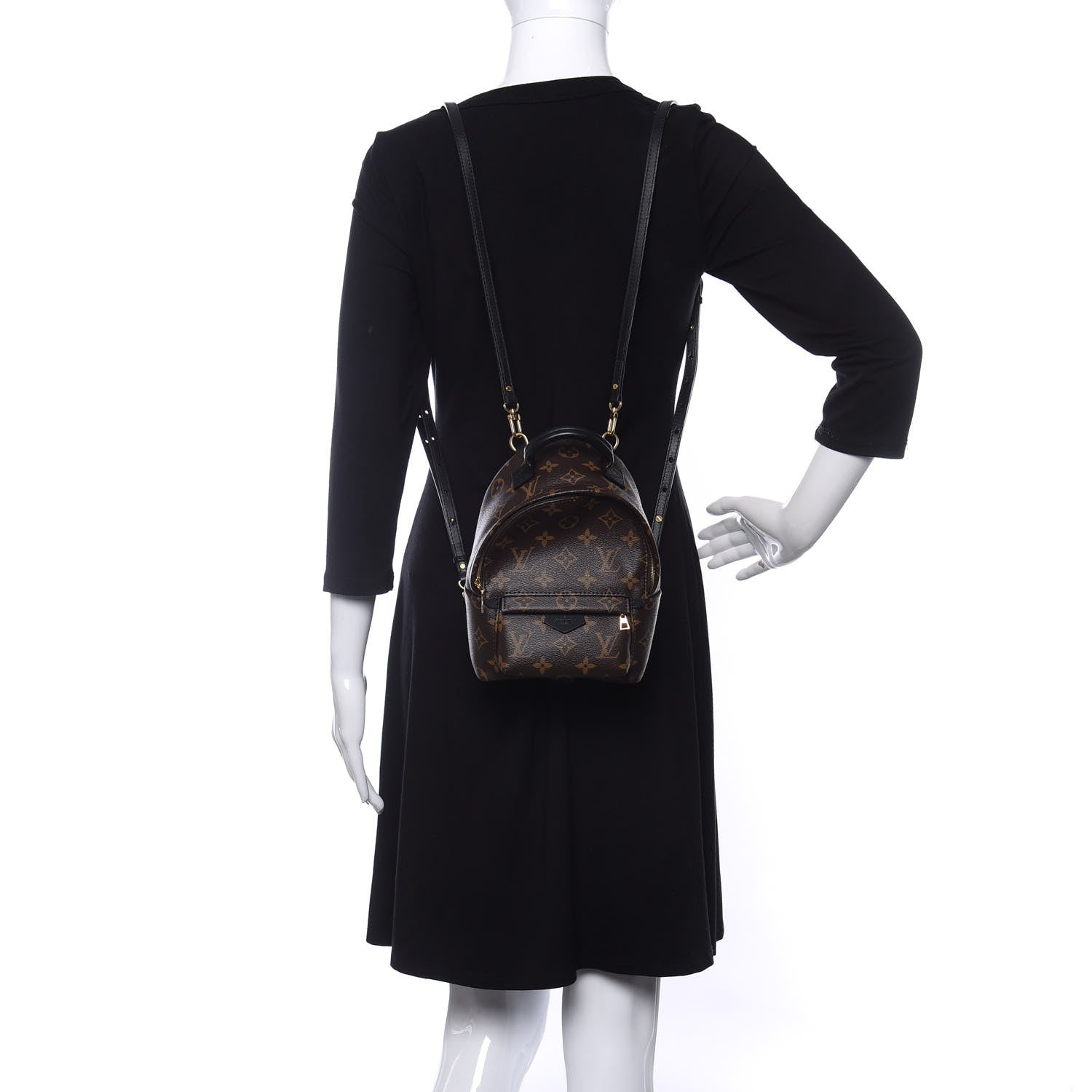 Louis Vuitton Monogram My World Tour Palm Springs Backpack Mini 3 of 18