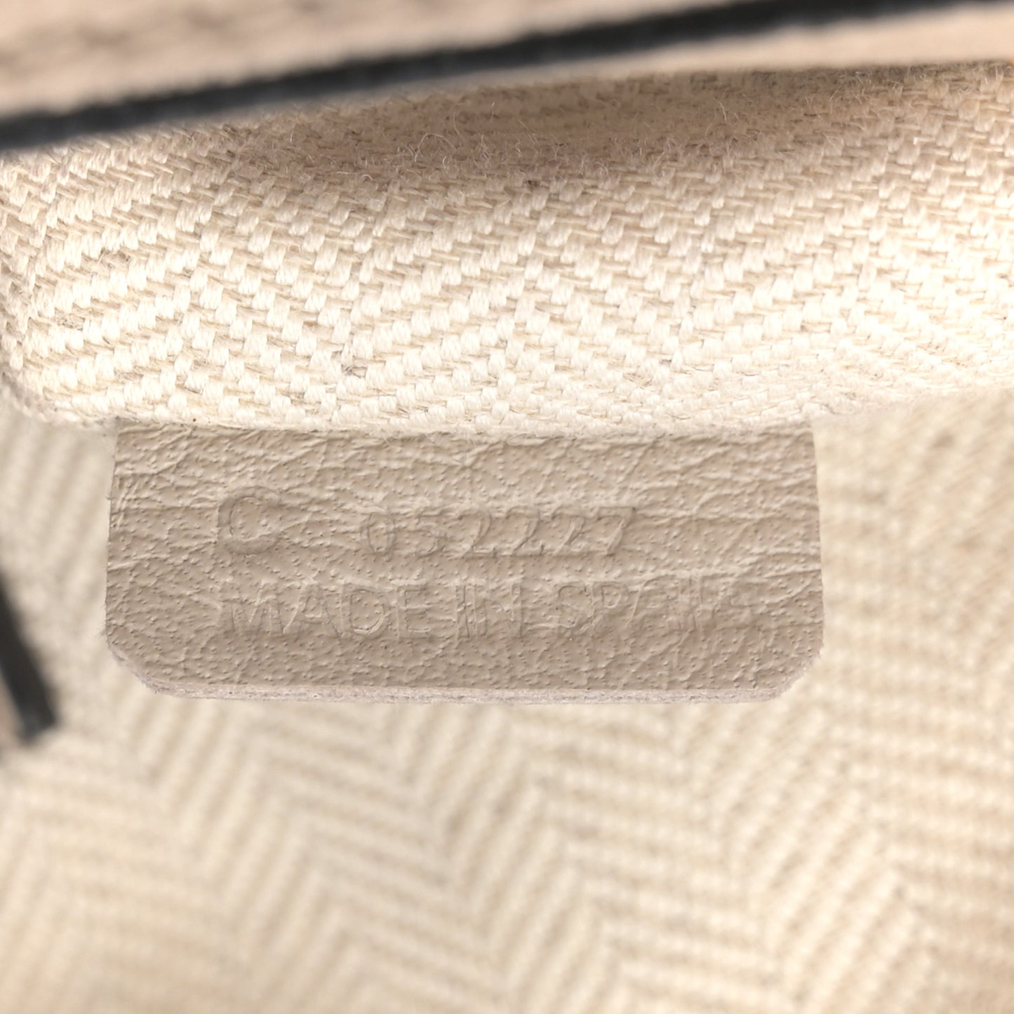 Grained Calfskin Mini Puzzle Bag Sand