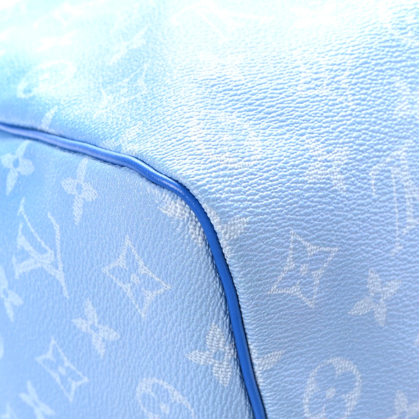 Monogram Clouds Keepall Bandouliere 50 Blue