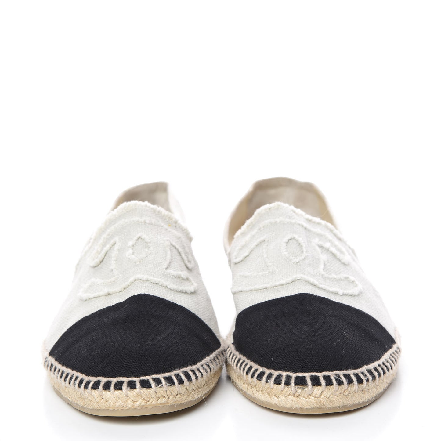Toile CC Cap Toe Espadrilles 44 Beige