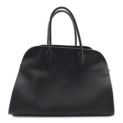 The Row Matte Grained Calfskin Soft Margaux 15 Black 1 of 8