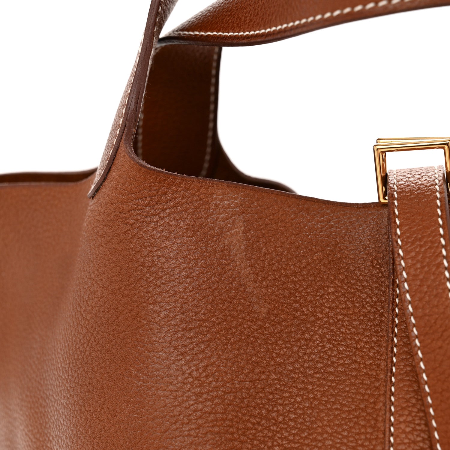Hermes Barenia Faubourg Picotin Lock 22 MM Fauve 12 of 14