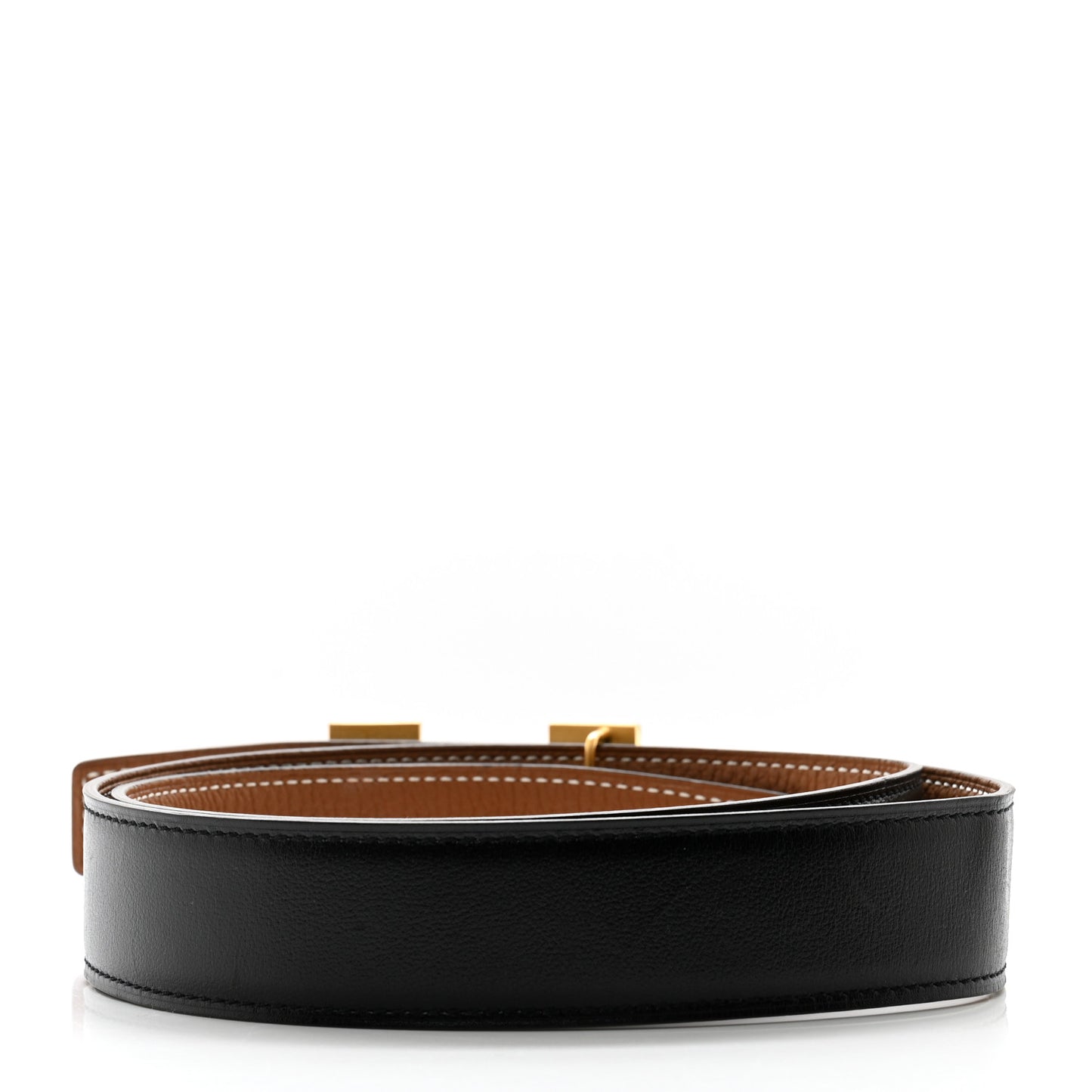 Box Togo 32mm Guilloche H Belt 80 32 Black Gold