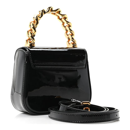 Versace Patent Mini La Medusa Bag Black 3 of 9