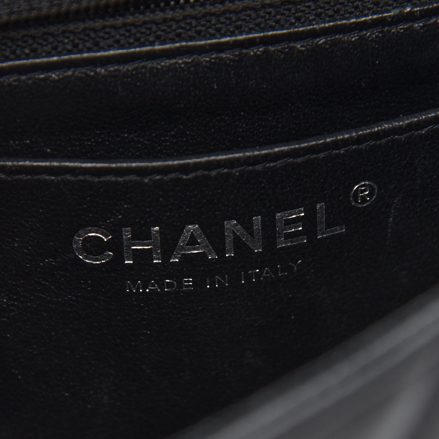 Chanel Lambskin Quilted Mini Rectangular Flap Black 6 of 10