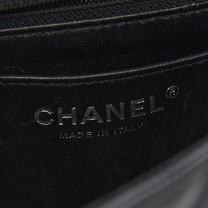 Chanel Lambskin Quilted Mini Rectangular Flap Black 6 of 10